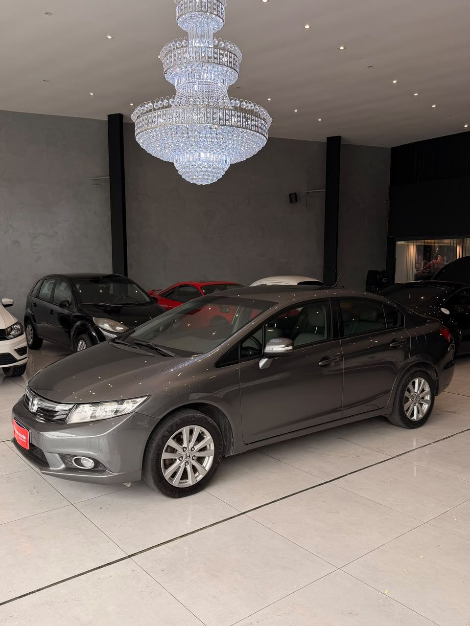 HONDA CIVIC LXL 1.8 FLEX 2013 - FINANCIA 100% — foto 1