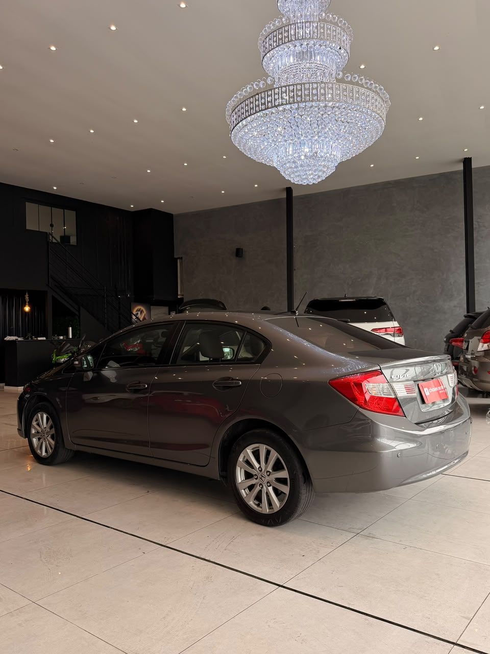 HONDA CIVIC LXL 1.8 FLEX 2013 - FINANCIA 100% — foto 6