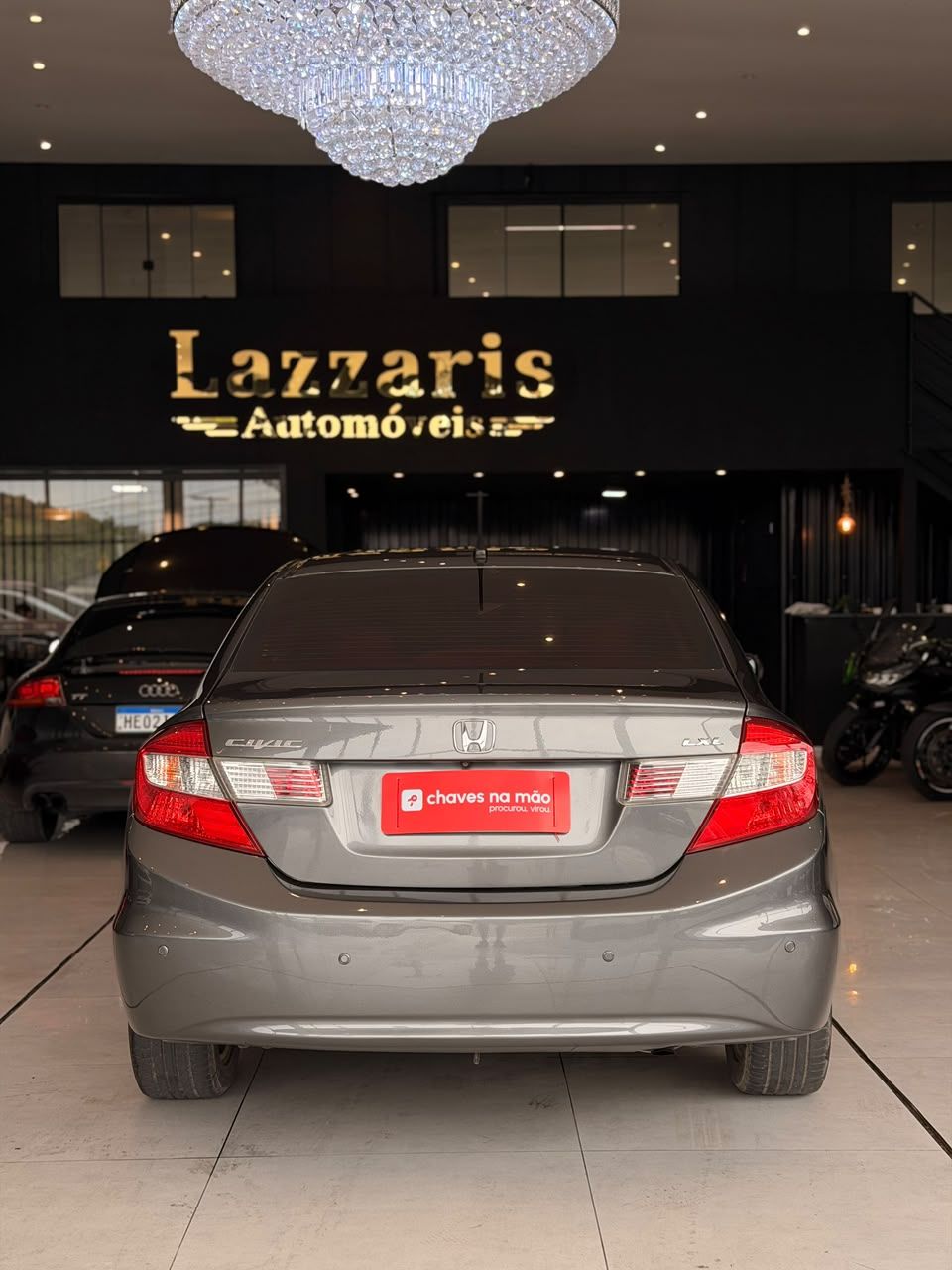 HONDA CIVIC LXL 1.8 FLEX 2013 - FINANCIA 100% — foto 5