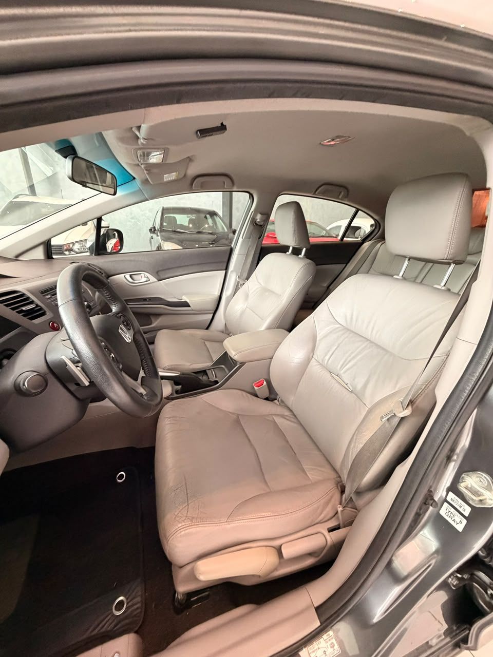 HONDA CIVIC LXL 1.8 FLEX 2013 - FINANCIA 100% — foto 9