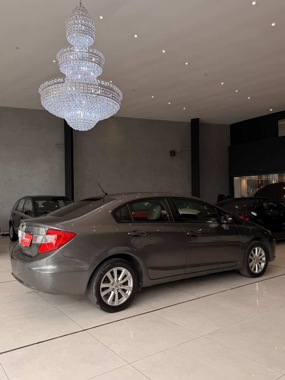 HONDA CIVIC LXL 1.8 FLEX 2013 - FINANCIA 100% — foto 4