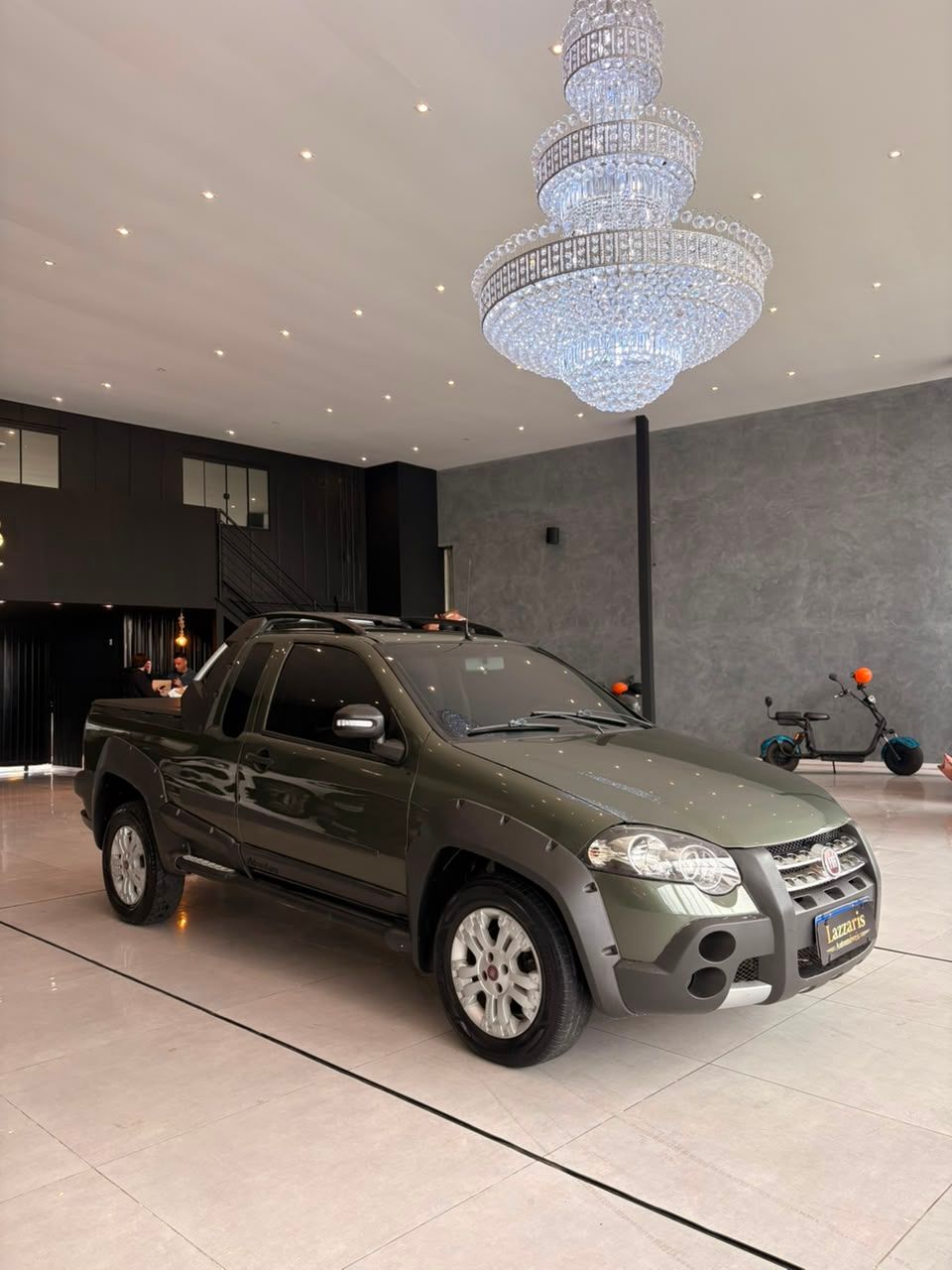 FIAT STRADA ADVENTURE 1.8 LOCKER CE / 2010 FINANCIA 100% — foto 3