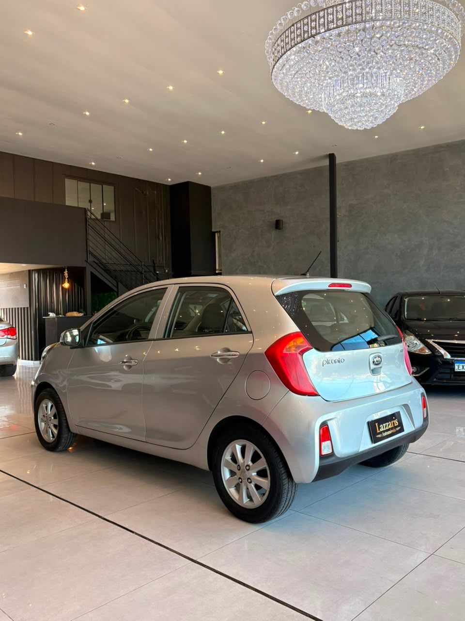 KIA PICANTO EX 1.0 FLEX AUTOMÁTICO / 2015 FINANCIA 100% — foto 3