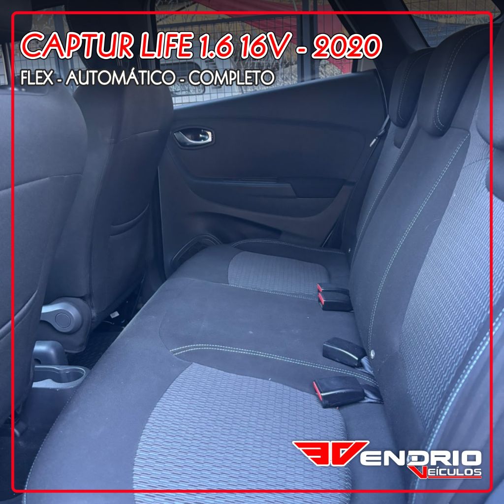 CAPTUR Life 1.6 16V Flex 5p Aut. — foto 8