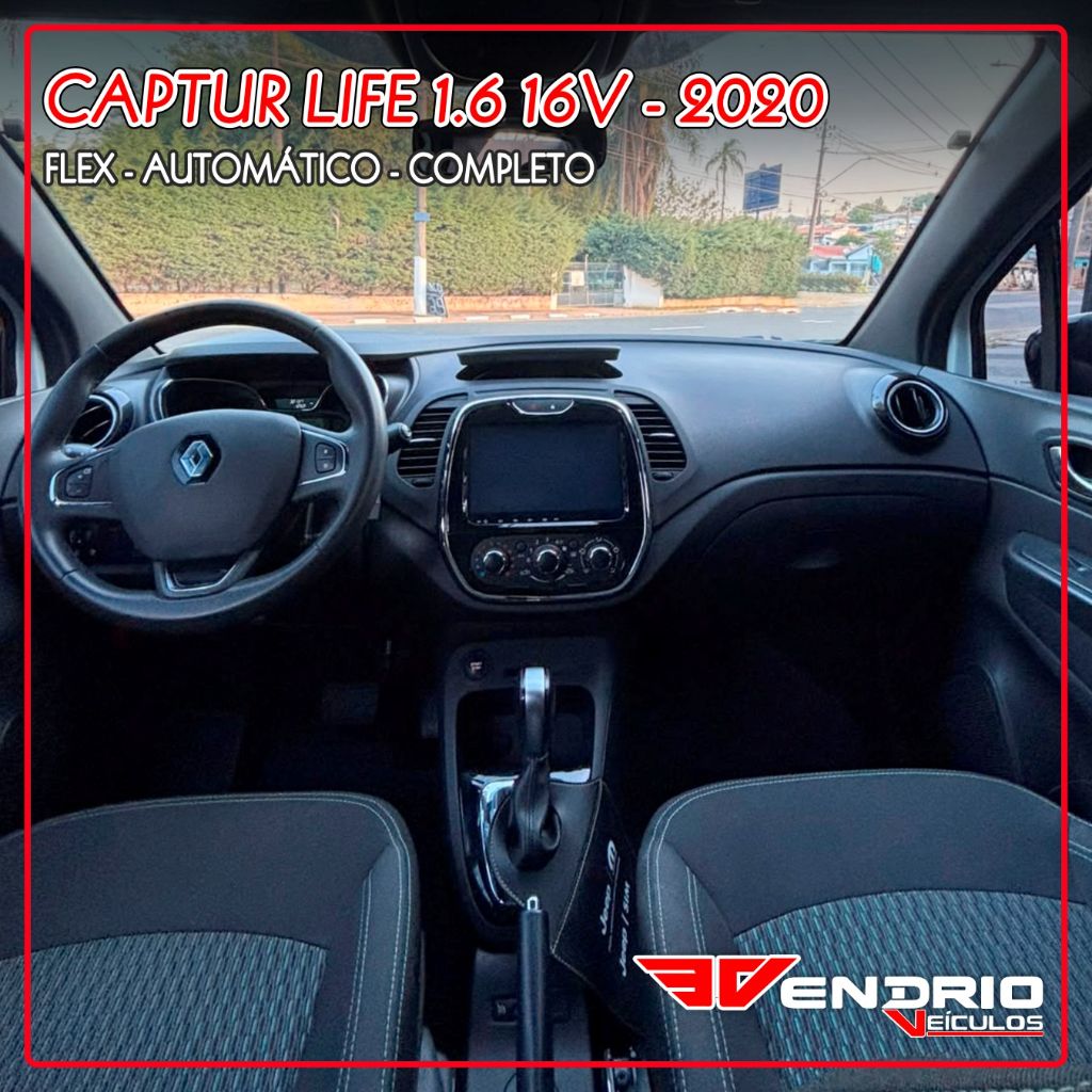 CAPTUR Life 1.6 16V Flex 5p Aut. — foto 7