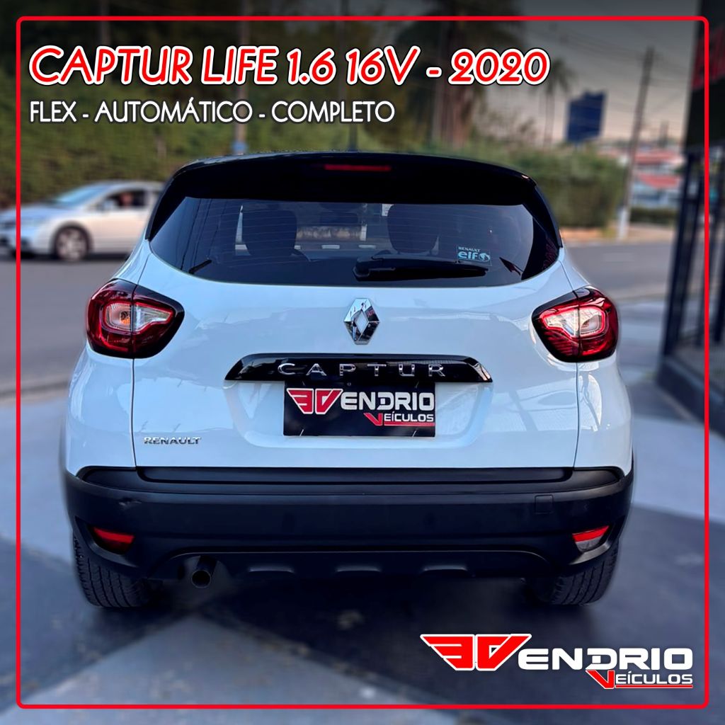 CAPTUR Life 1.6 16V Flex 5p Aut. — foto 5