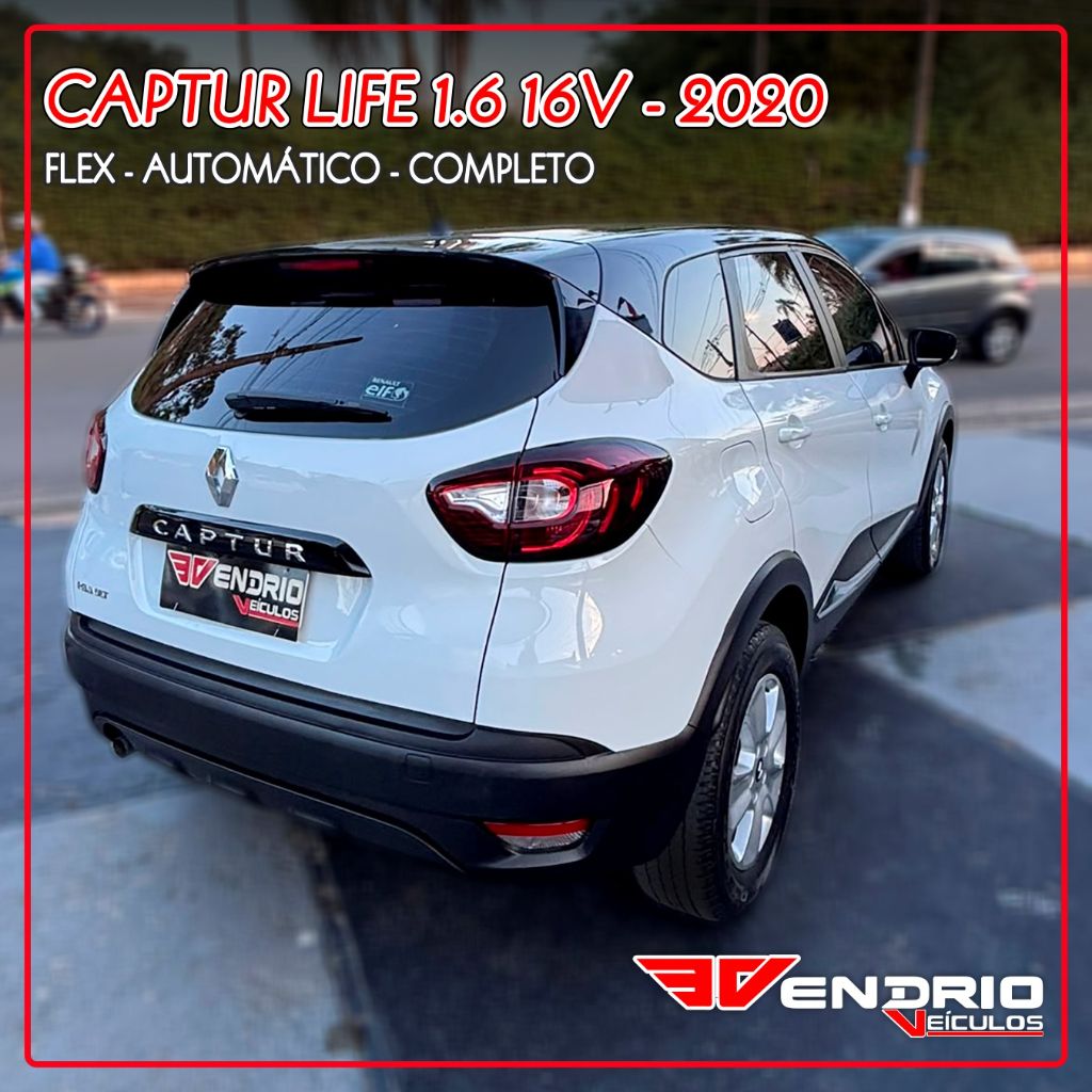 CAPTUR Life 1.6 16V Flex 5p Aut. — foto 6