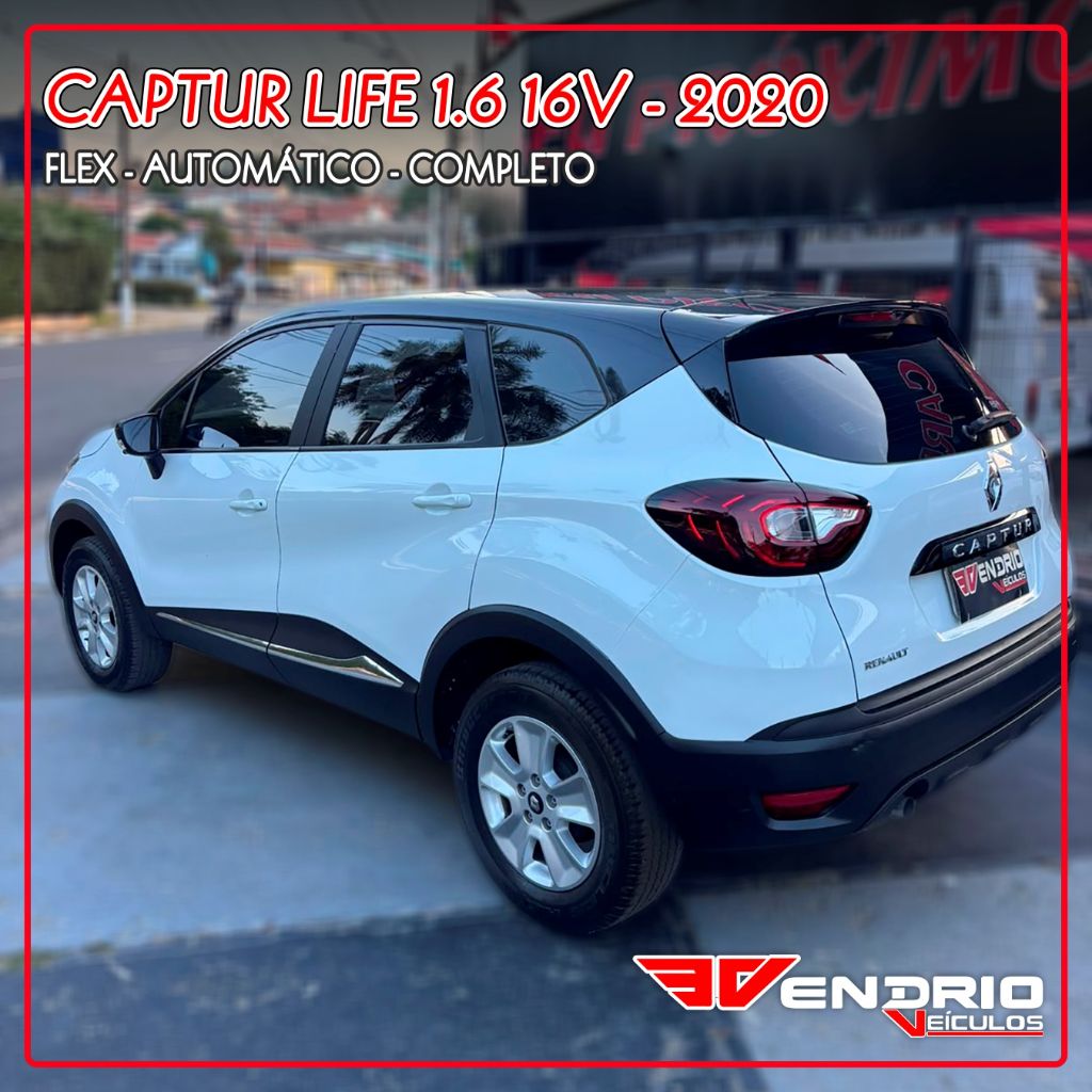 CAPTUR Life 1.6 16V Flex 5p Aut. — foto 4