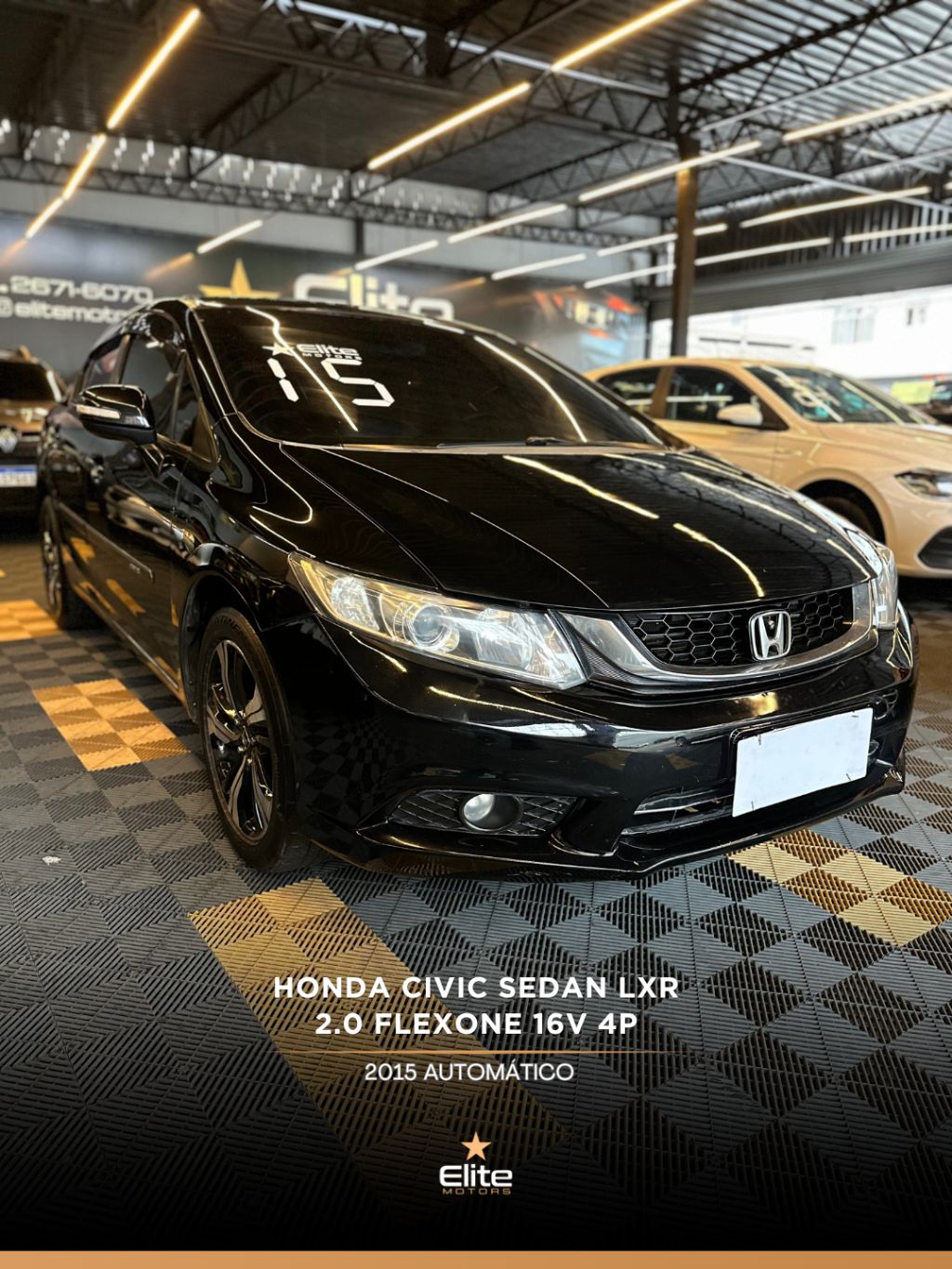 Civic Sedan LXR 2.0 Flexone 16V Aut. 4p — foto 1