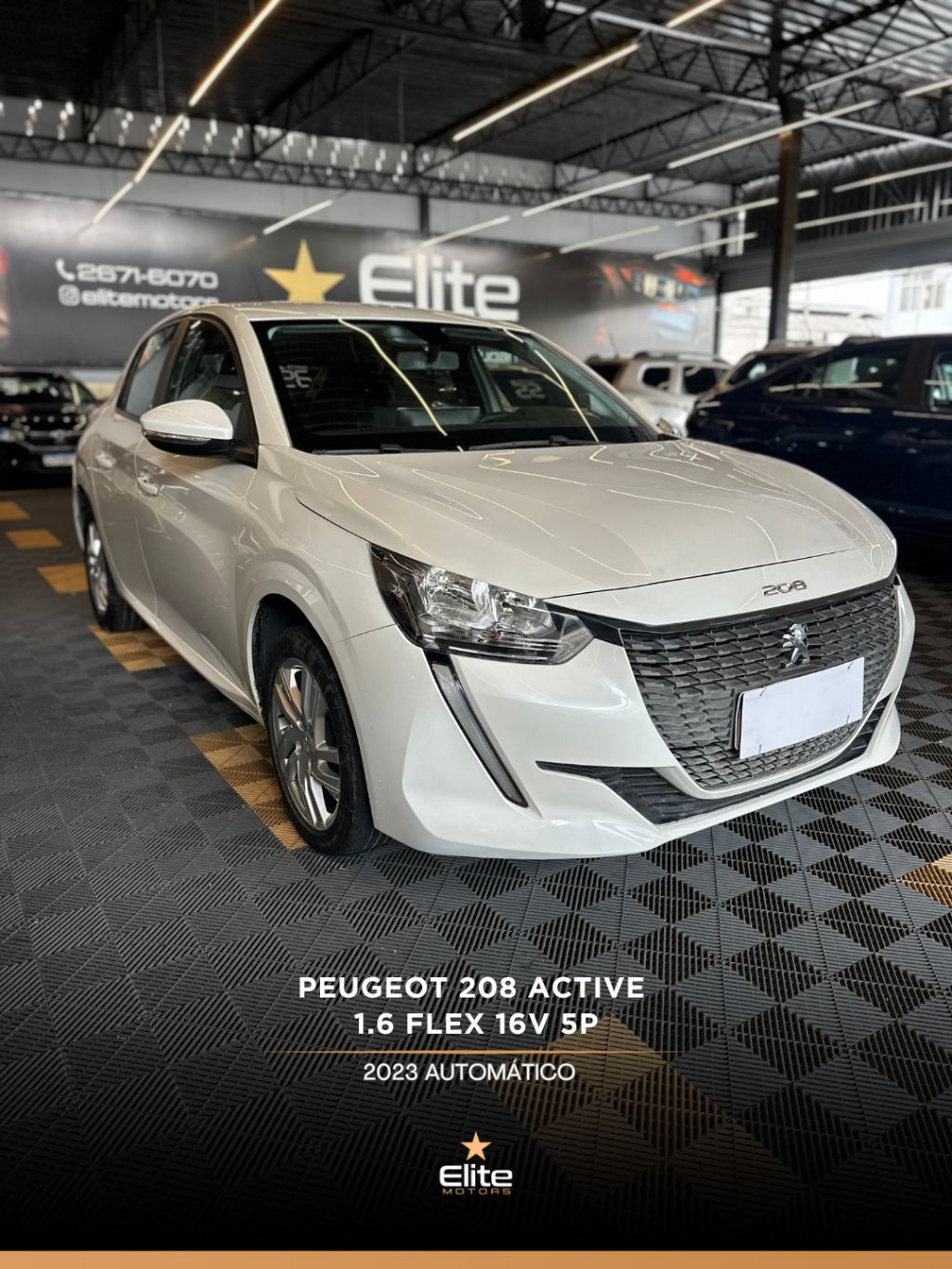 208 Active 1.6 Flex 16V 5p Aut. — foto 1