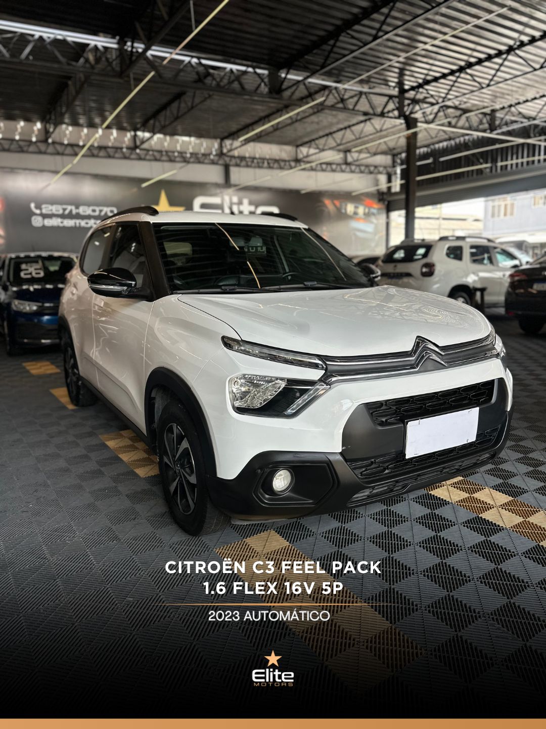 C3 Feel Pack 1.6 Flex 16V 5p Aut. — foto 1