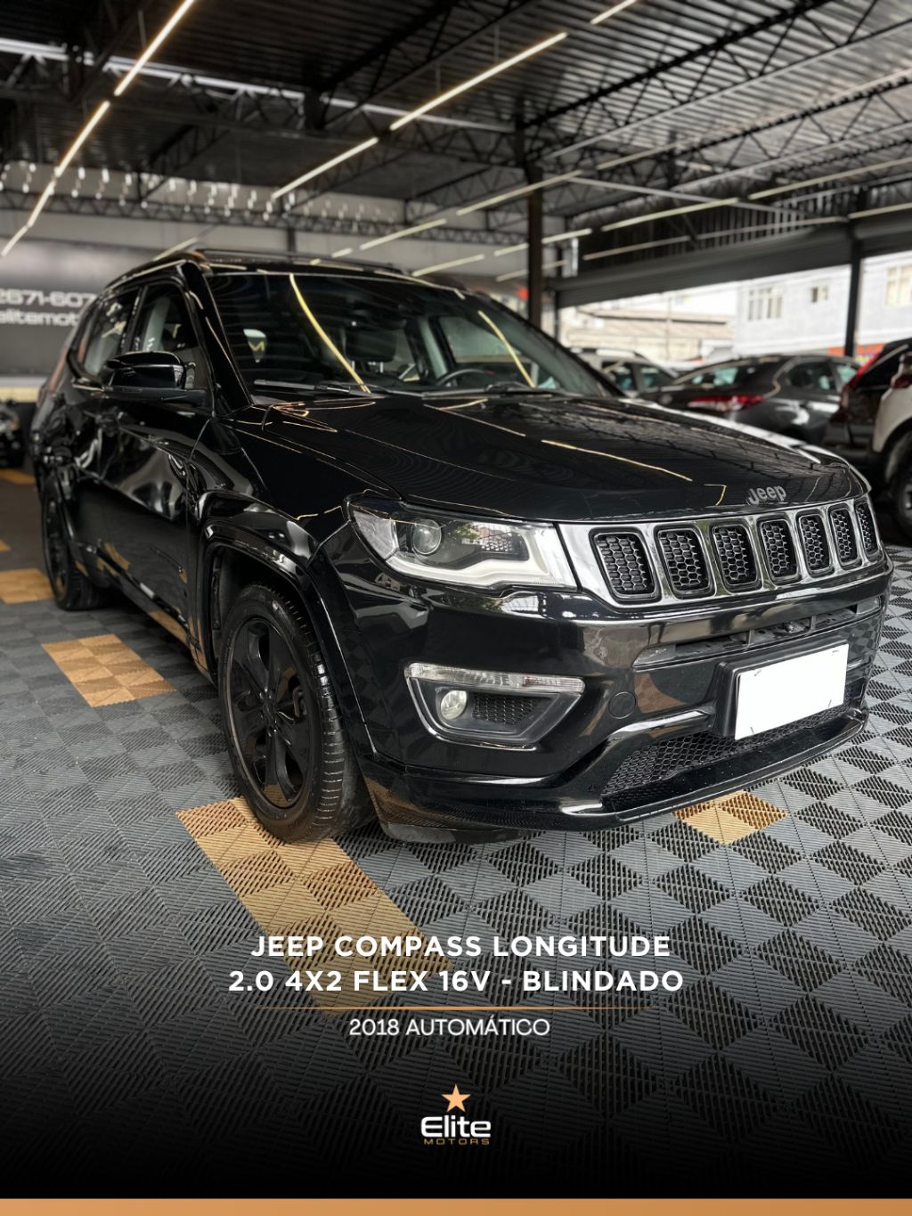 COMPASS LONGITUDE 2.0 4x2 Flex 16V Aut. — foto 1