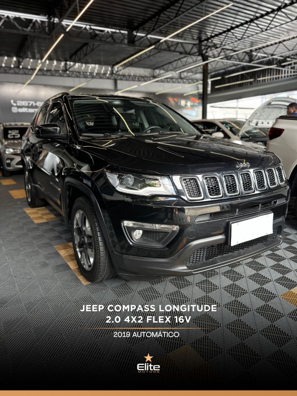 COMPASS LONGITUDE 2.0 4x2 Flex 16V Aut. — foto 1