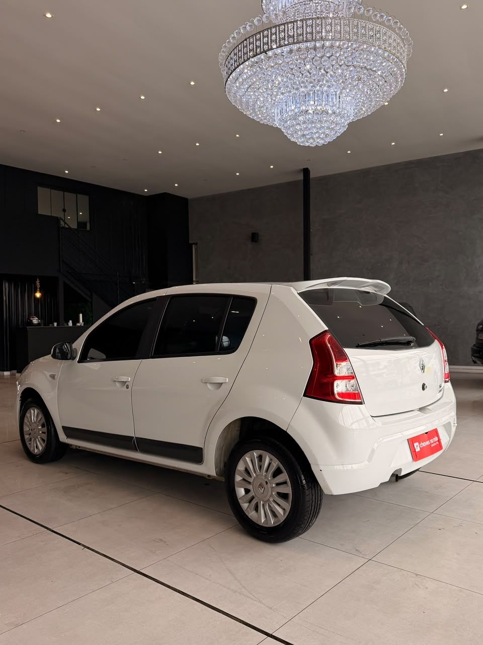RENAULT SANDERO 1.6 FLEX 2012 - FINANCIA 100% — foto 6