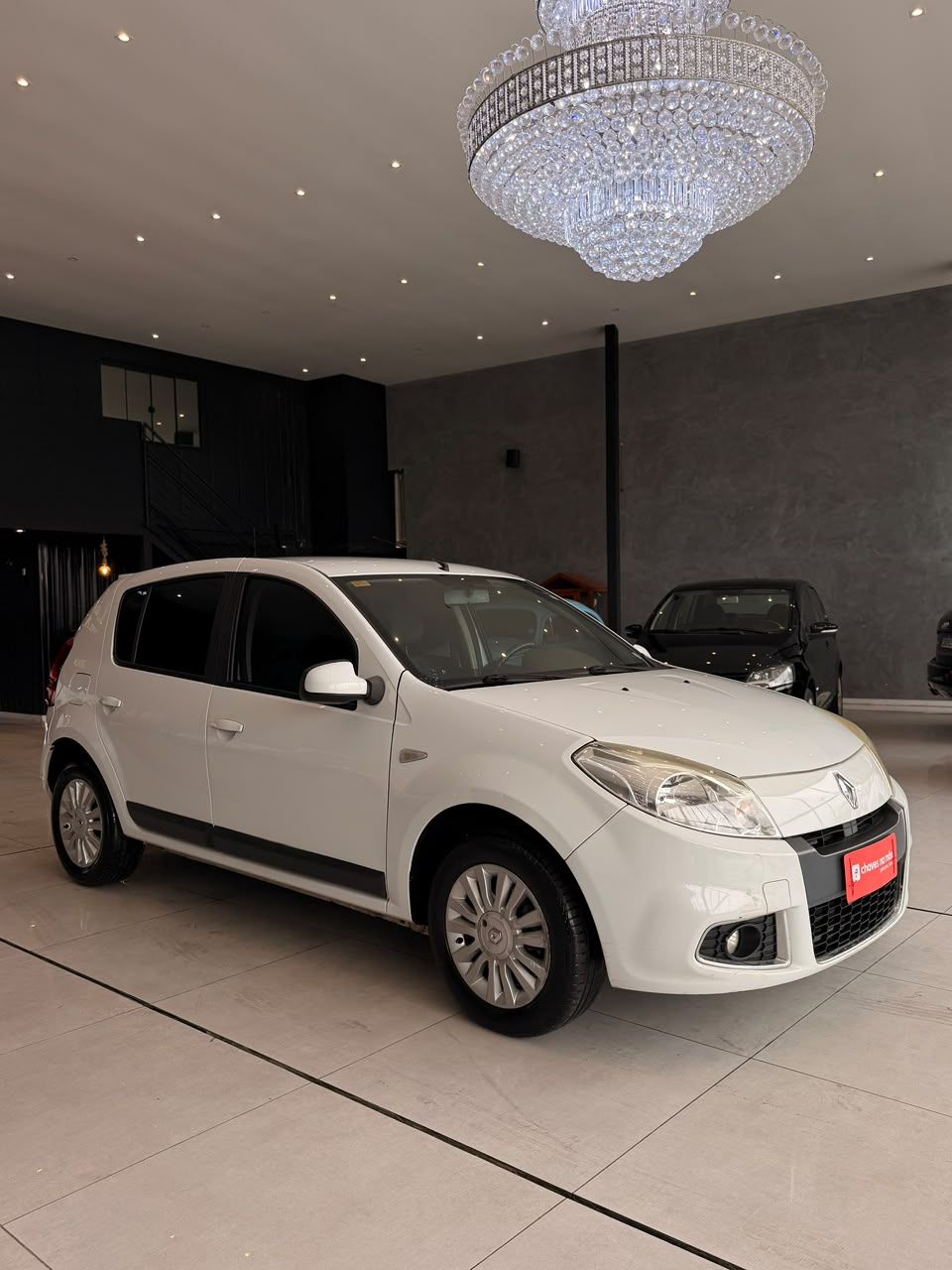 RENAULT SANDERO 1.6 FLEX 2012 - FINANCIA 100% — foto 3