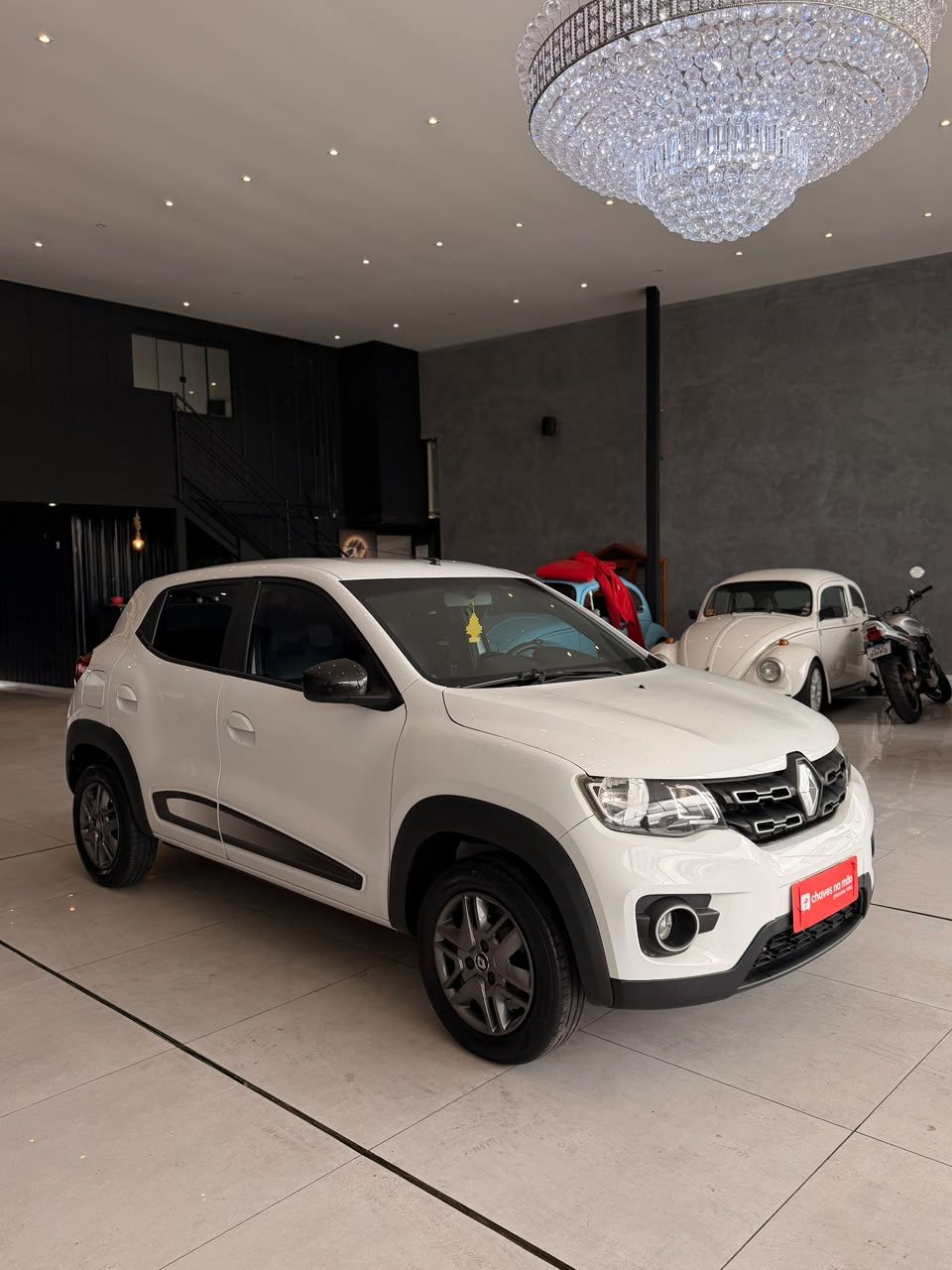 RENAULT KWID INTENSE 1.0 FLEX 2022 - FINANCIA 100% — foto 3