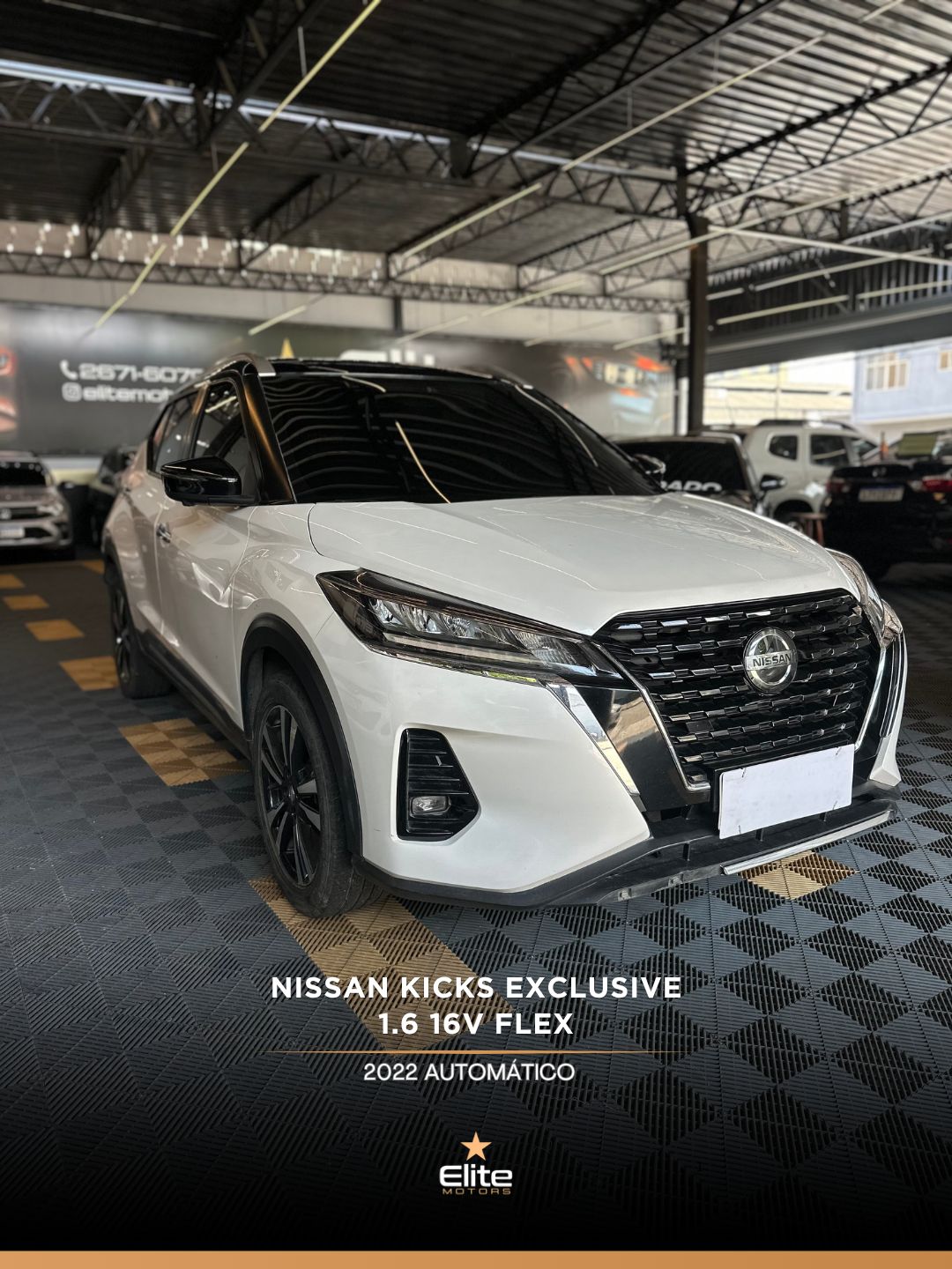 KICKS Exclusive 1.6 16V Flex Aut. — foto 1
