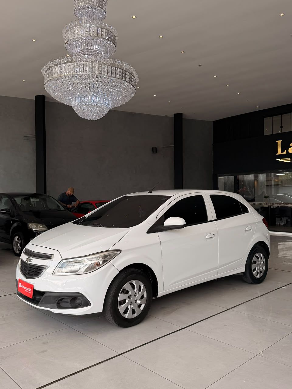 CHEVROLET ONIX LT 1.0 FLEX 2014 - FINANCIA 100% — foto 1