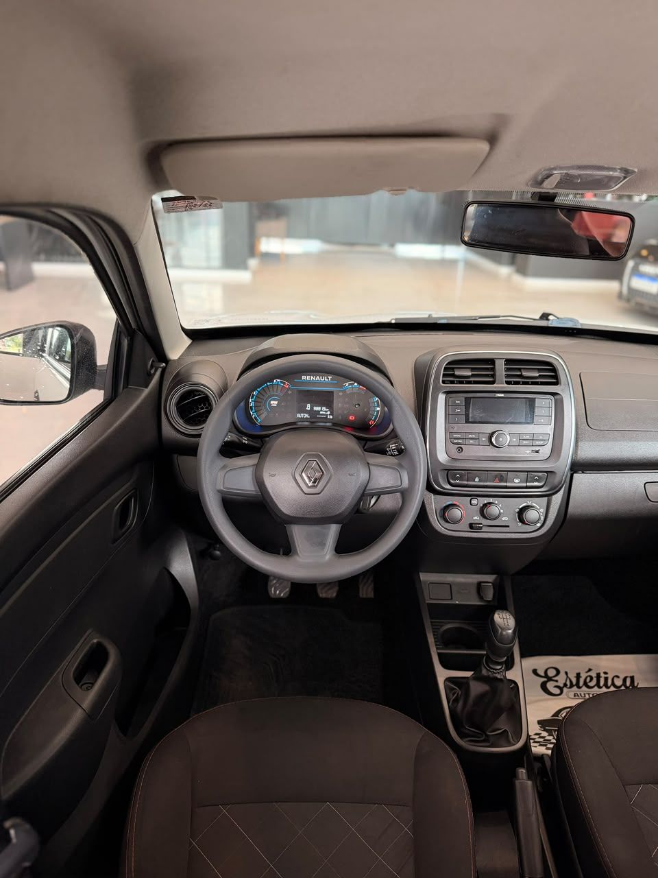 RENAULT KWID ZEN 1.0 FLEX 2023 - FINANCIA 100% — foto 8