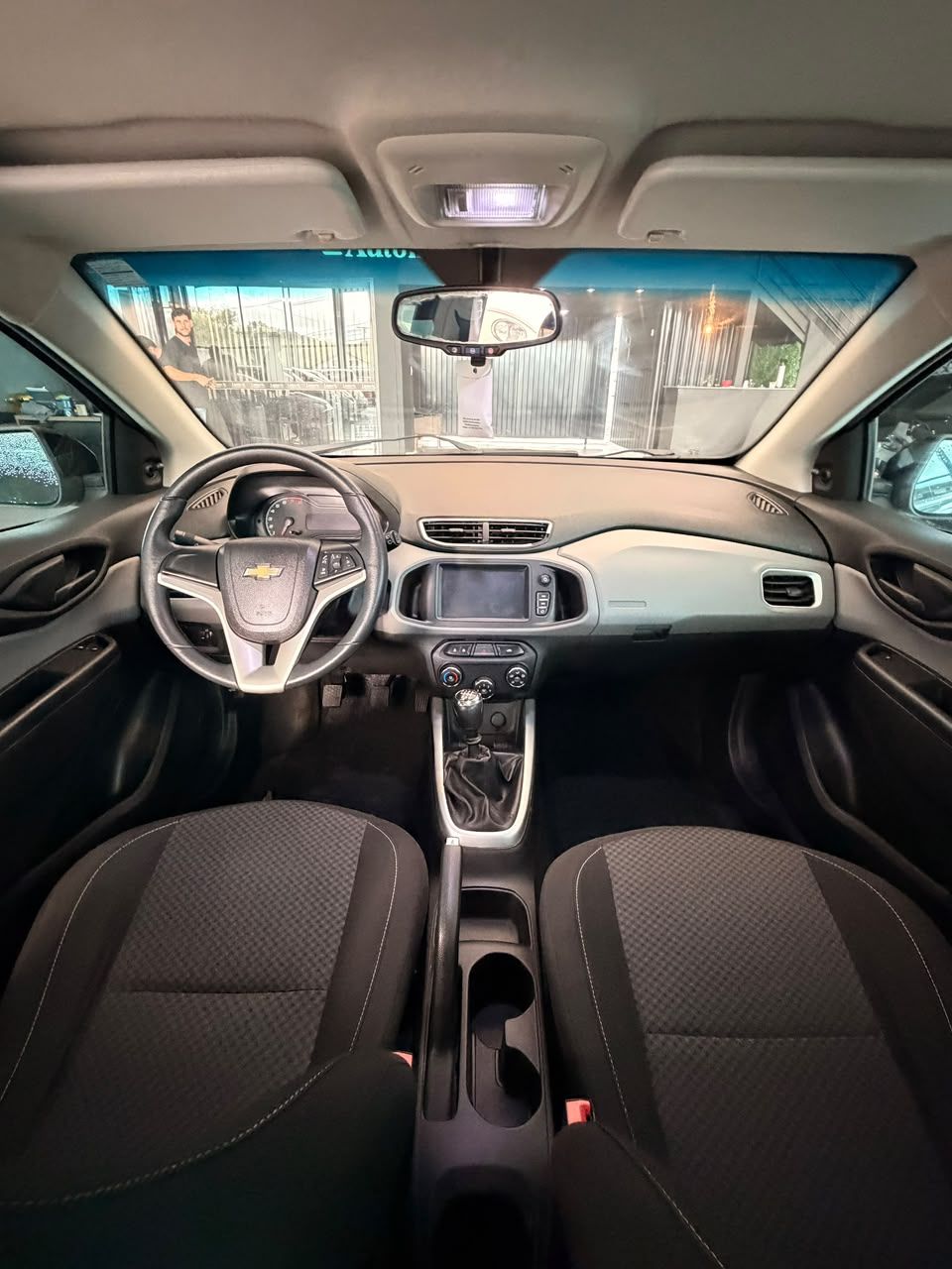 CHEVROLET ONIX LT 1.0 FLEX 2018 - FINANCIA 100% — foto 7