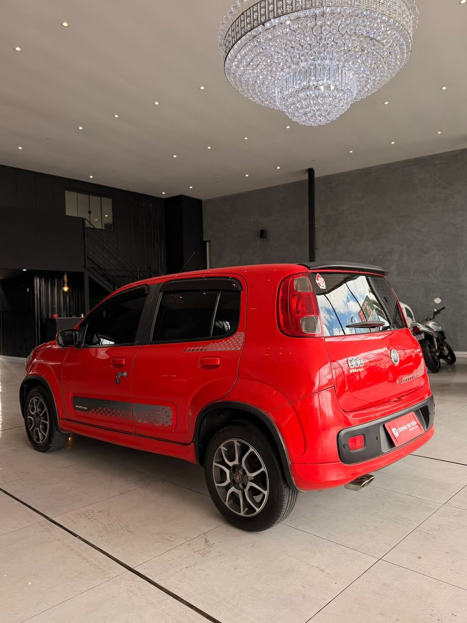 FIAT UNO SPORTING 1.4 FLEX 2013 - FINANCIA 100% — foto 6