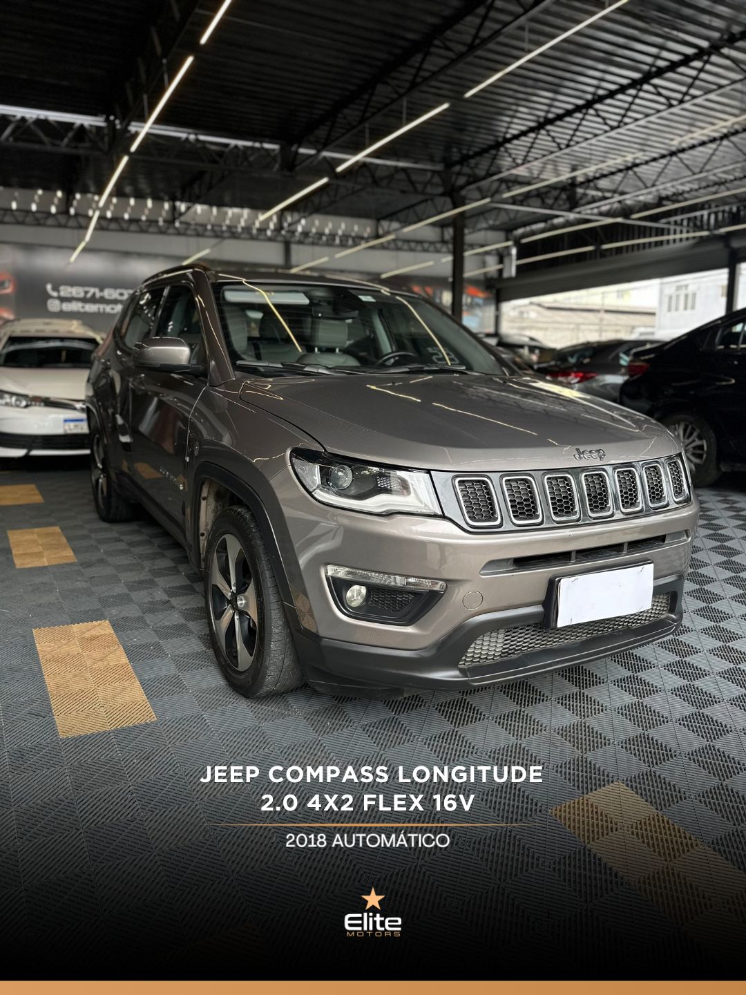 COMPASS LONGITUDE 2.0 4x2 Flex 16V Aut. — foto 1