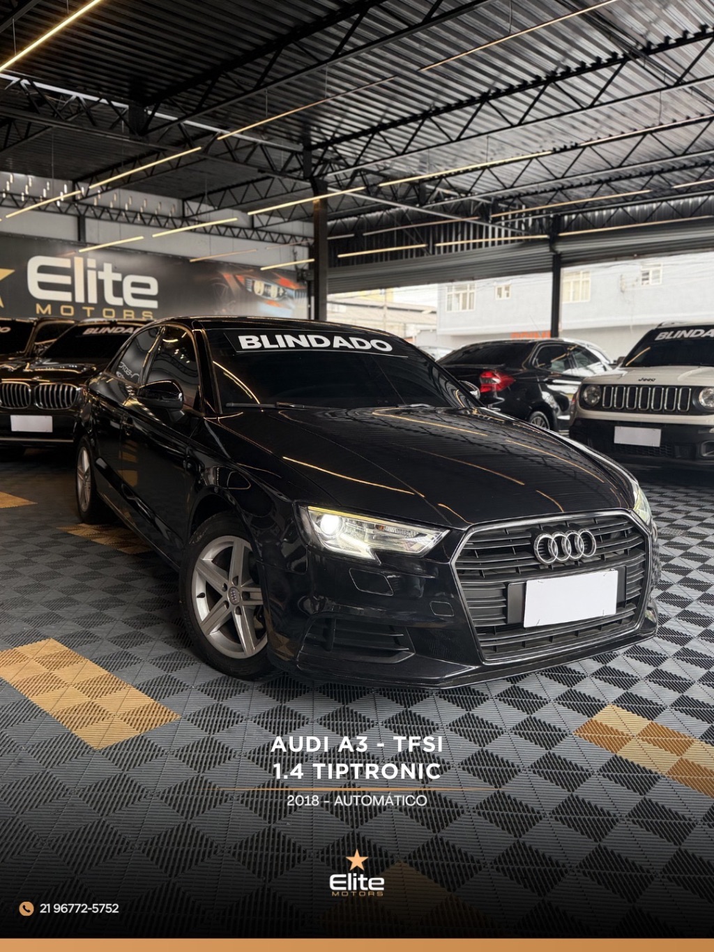 A3 Sedan 1.4 TFSI Flex Tiptronic 4p — foto 1