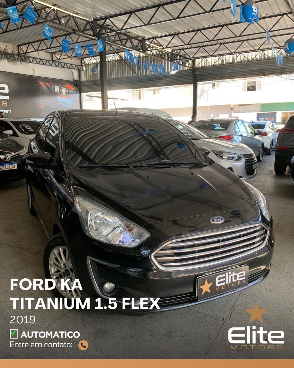 Ka 1.5 Sedan TITANIUM 12V Flex 4p Aut. — foto 1