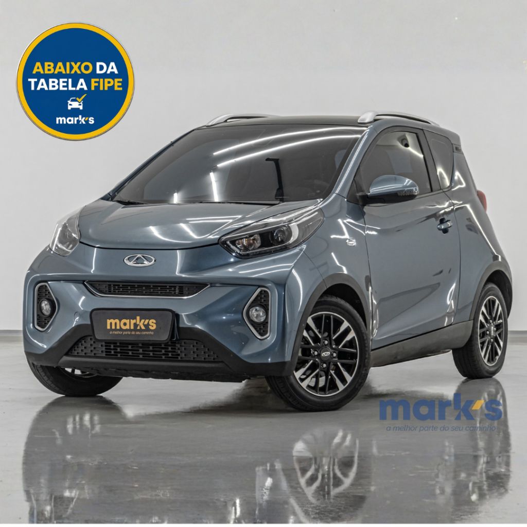  iCar EQ1 TECH (Elétrico) Mark's Veículos a sua loja de confiança há mais de 25 anos! Todos os nossos veículos possuem vistoria cautelar. Manual do veículo e chave cópia a verificar pela data de fabricação do veículo. *Nos reservamos o direito de corrigir os preços publicados ou qualquer erro de informação.*