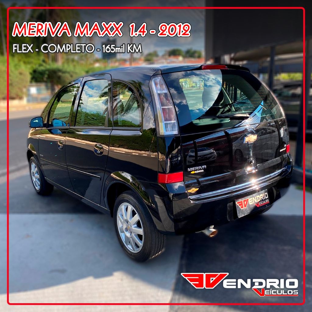 Meriva Maxx 1.4 MPFI 8V ECONOFLEX 5p — foto 5