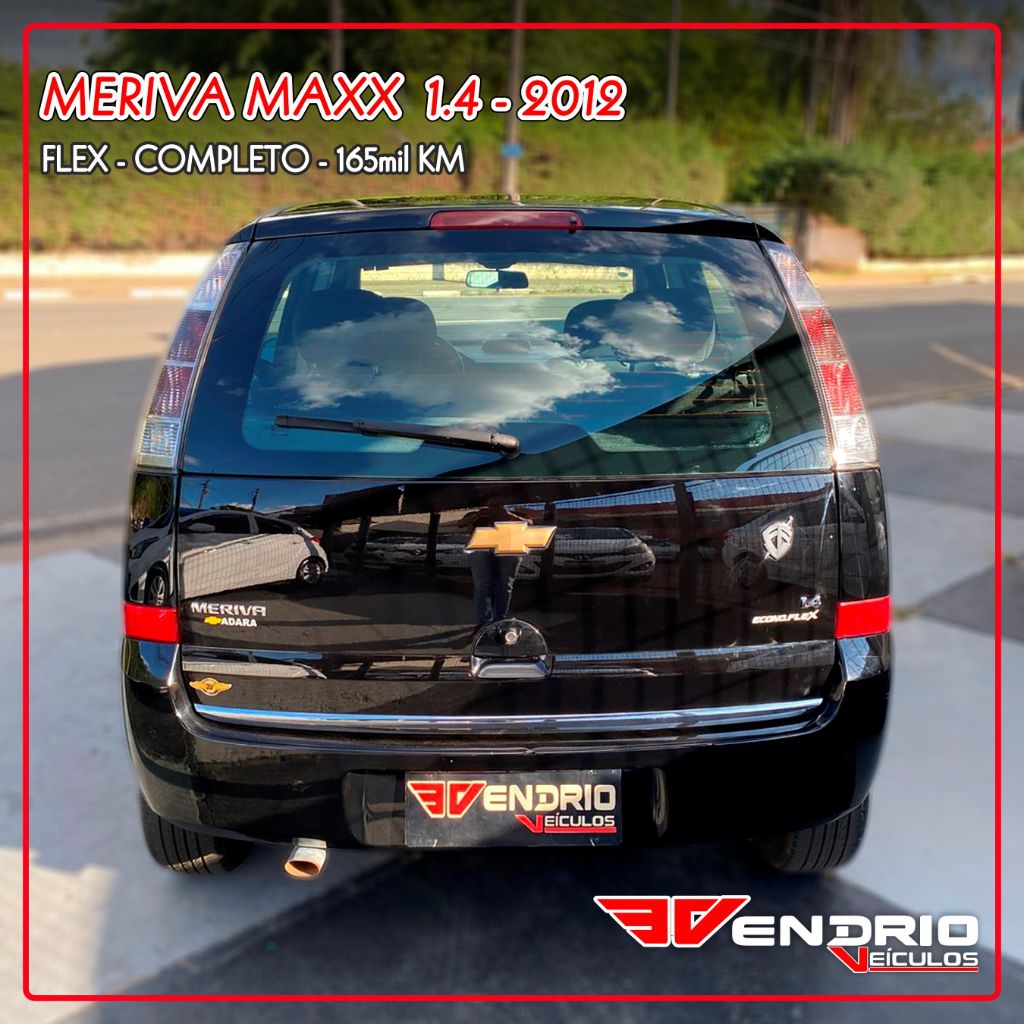 Meriva Maxx 1.4 MPFI 8V ECONOFLEX 5p — foto 6