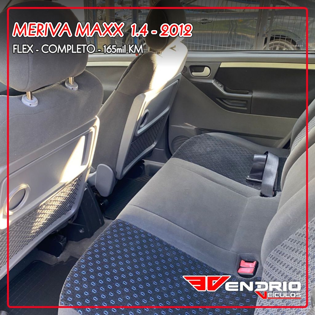 Meriva Maxx 1.4 MPFI 8V ECONOFLEX 5p — foto 7