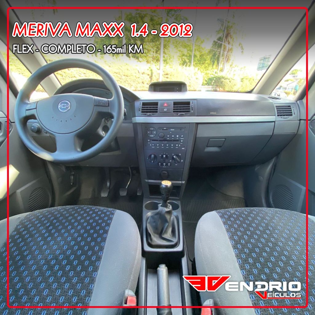 Meriva Maxx 1.4 MPFI 8V ECONOFLEX 5p — foto 8