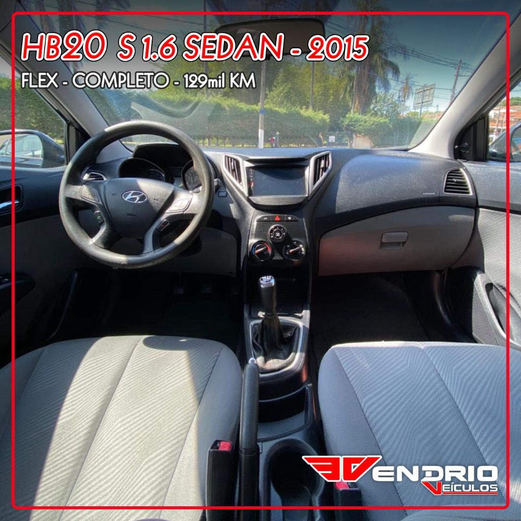 HB20S C.Style/C.Plus1.6 Flex 16V Aut. 4p — foto 8