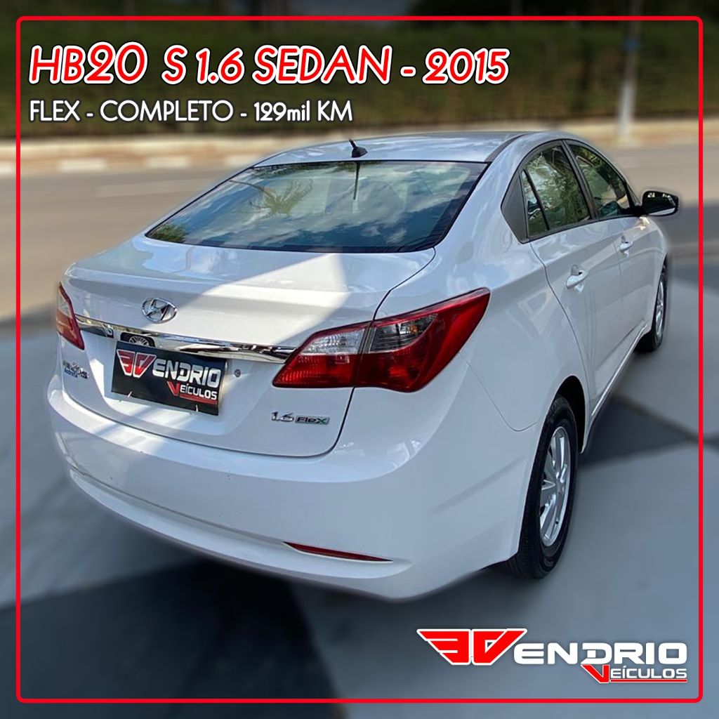 HB20S C.Style/C.Plus1.6 Flex 16V Aut. 4p — foto 4