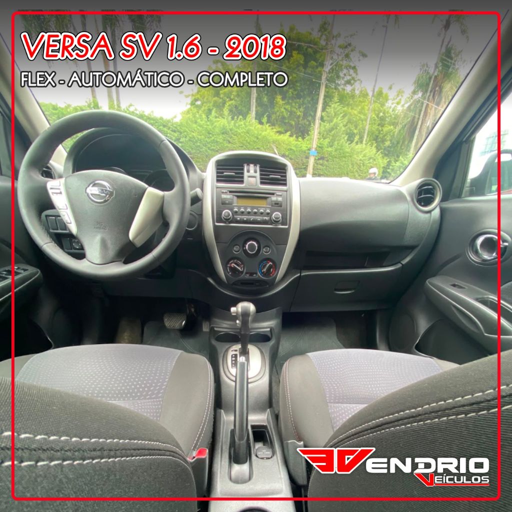 VERSA SV 1.6 16V FlexStart 4p Mec. — foto 7