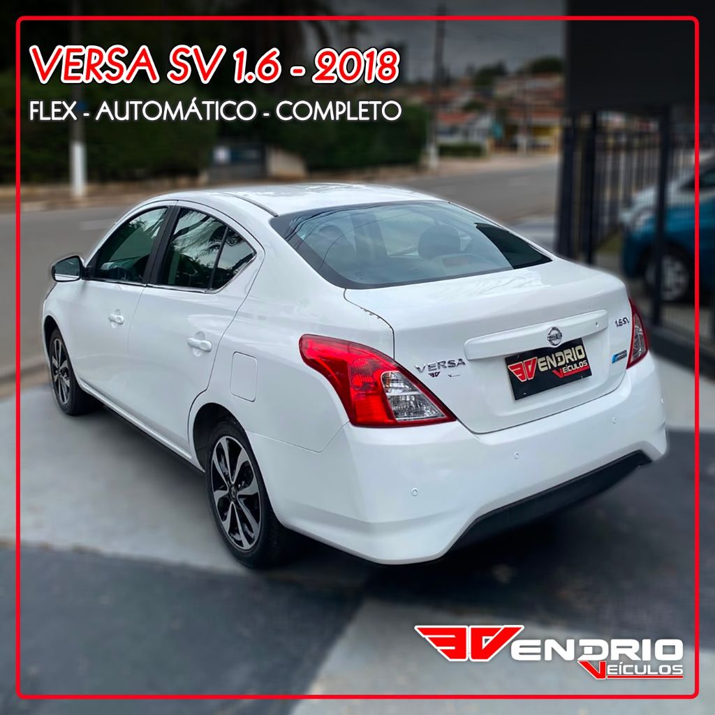 VERSA SV 1.6 16V FlexStart 4p Mec. — foto 5