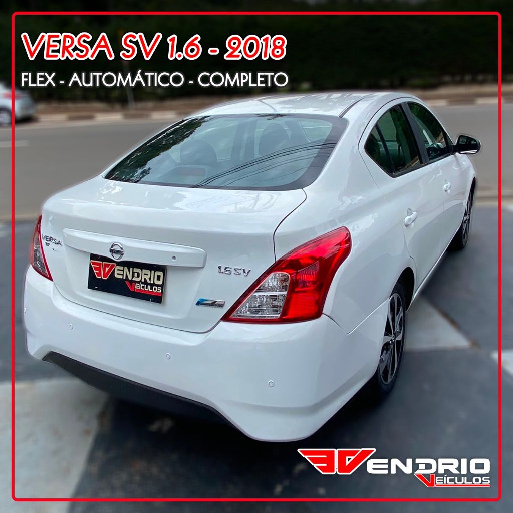 VERSA SV 1.6 16V FlexStart 4p Mec. — foto 6
