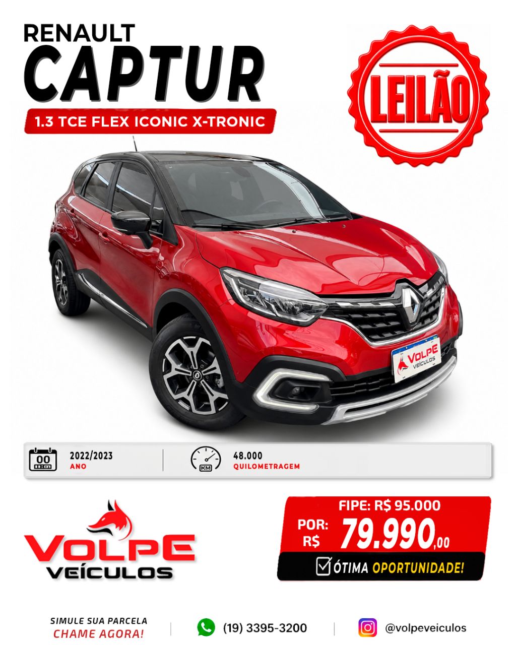 CAPTUR Iconic 1.3 TB 16V Flex 5p Aut. — foto 1