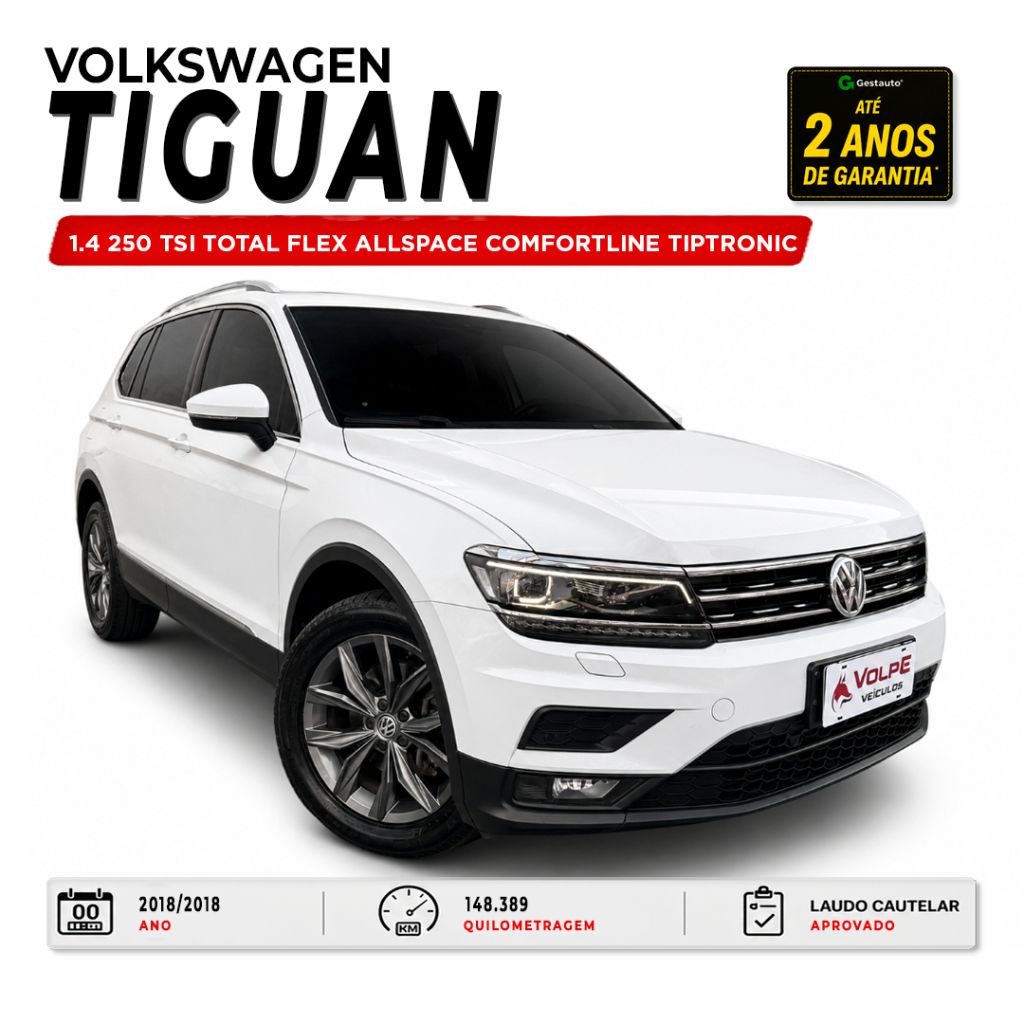 TIGUAN Allspac Comf 250 TSI 1.4 Flex — foto 1