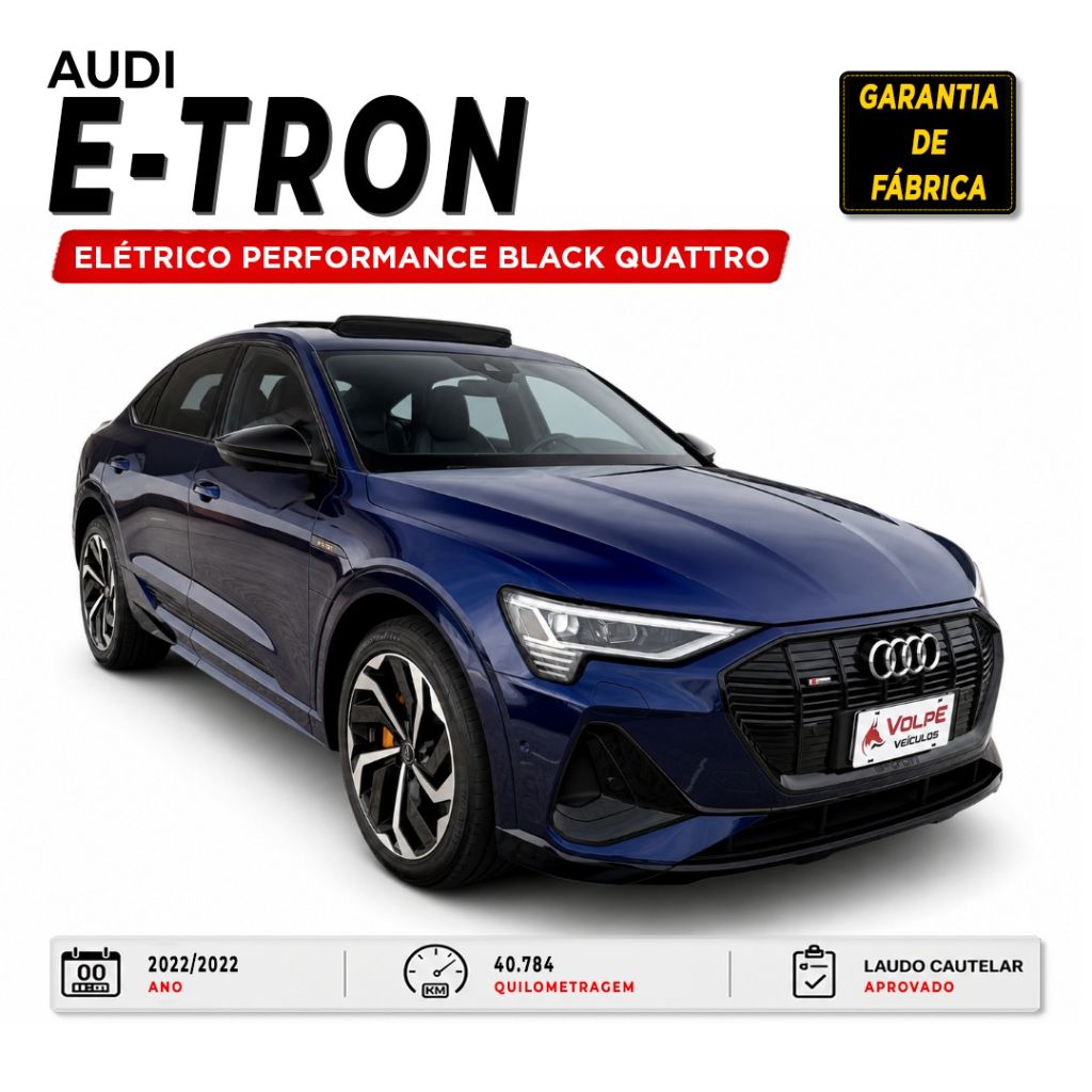 E-TRON Sportb. Perf.Black Aut.(Elétrico) — foto 1