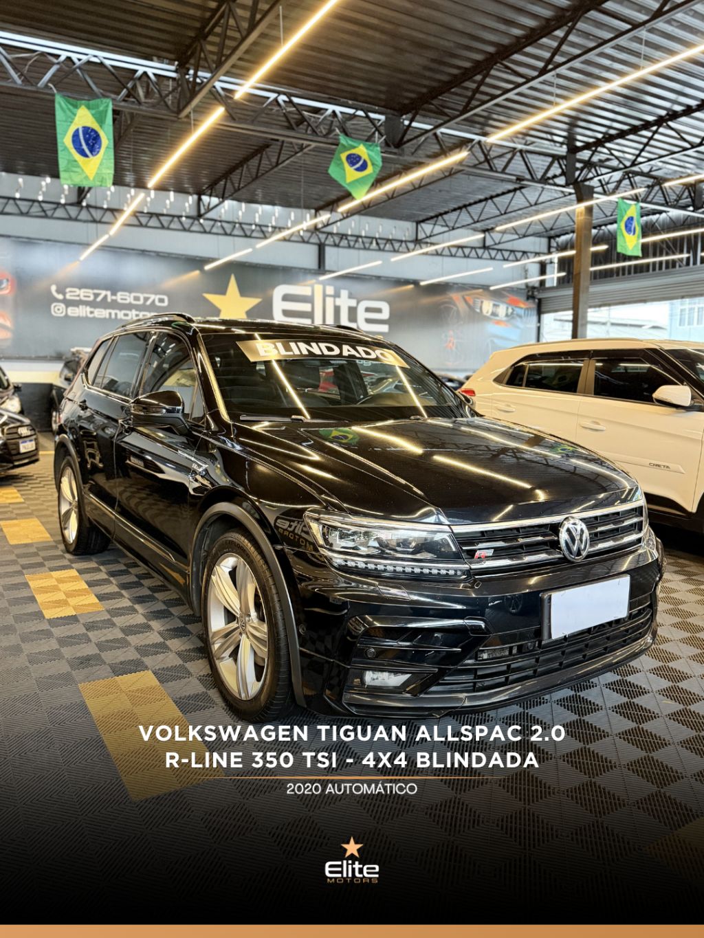 TIGUAN Allspac Comf 250 TSI 1.4 Flex — foto 1